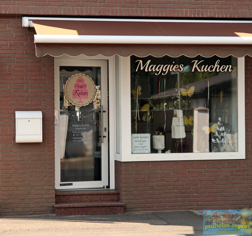 Der Laden von Maggies Kuchen in Pulheim-Geyen.
