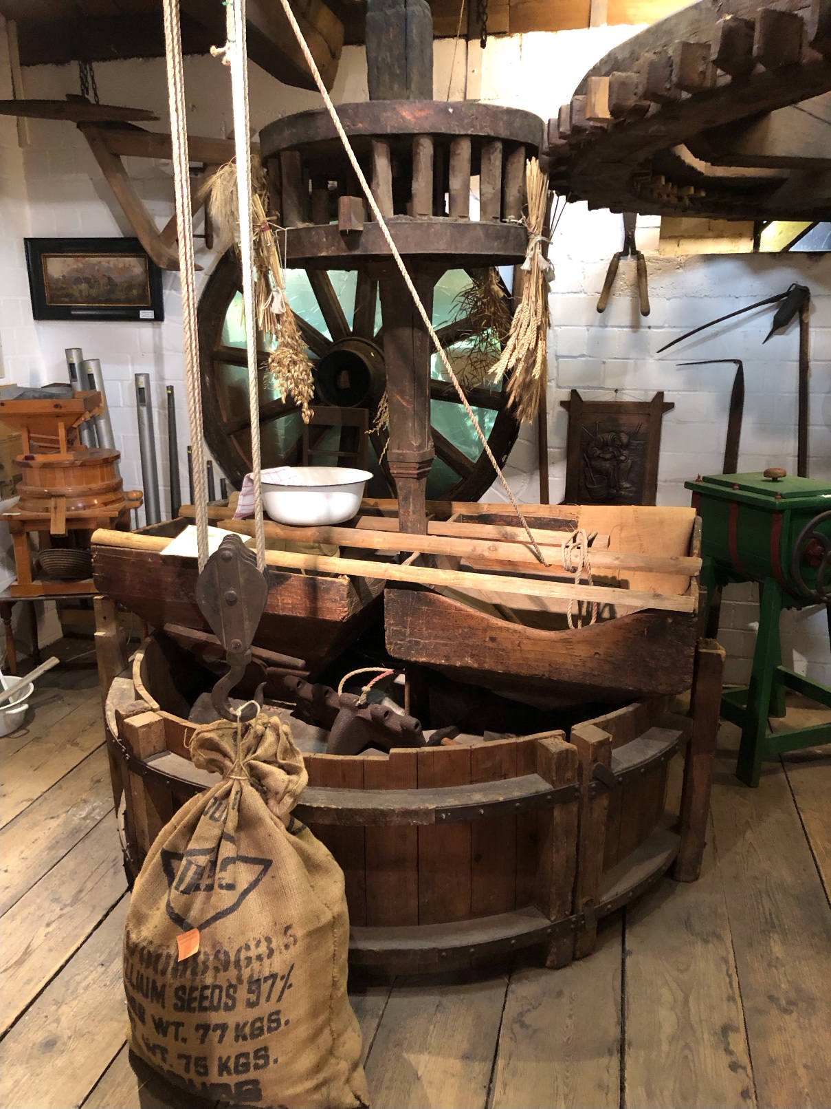 Das Heimatmuseum Stommeln bietet die Gelegenheit hautnah die Geschichte des Mühlenorts zu erleben.