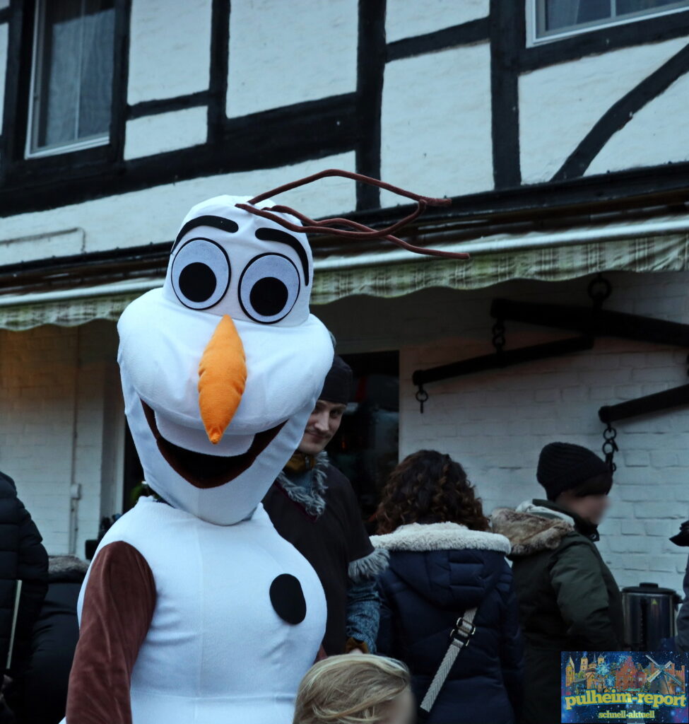 Auch Olaf der Schneemann durfte natürlich nicht fehlen. ;)