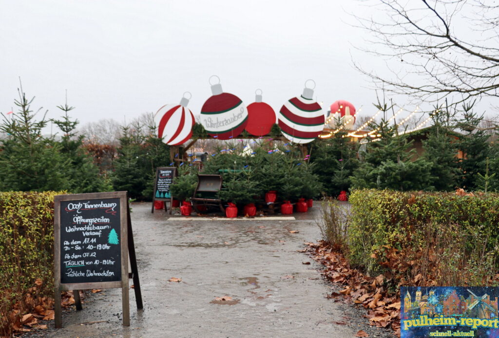 Der Gertrudenhof Hürth hat den Weihnachtspark bis zum 07.01.2024 geöffnet.