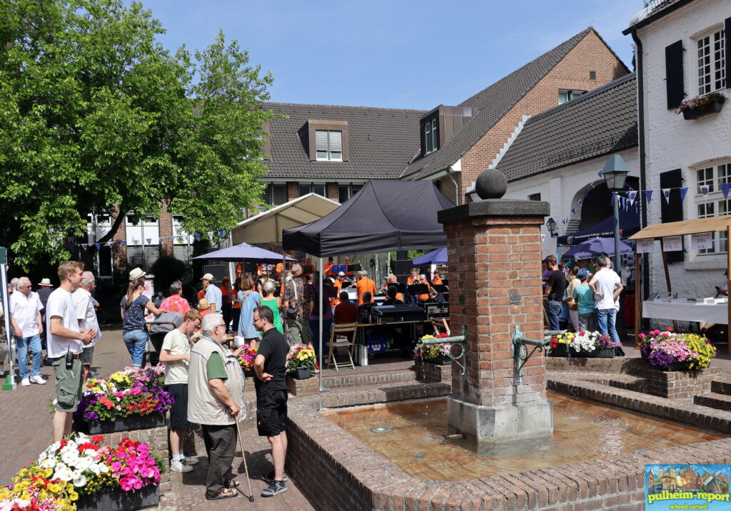 Bei bestem Wetter wurde das Stadtfest gut besucht.