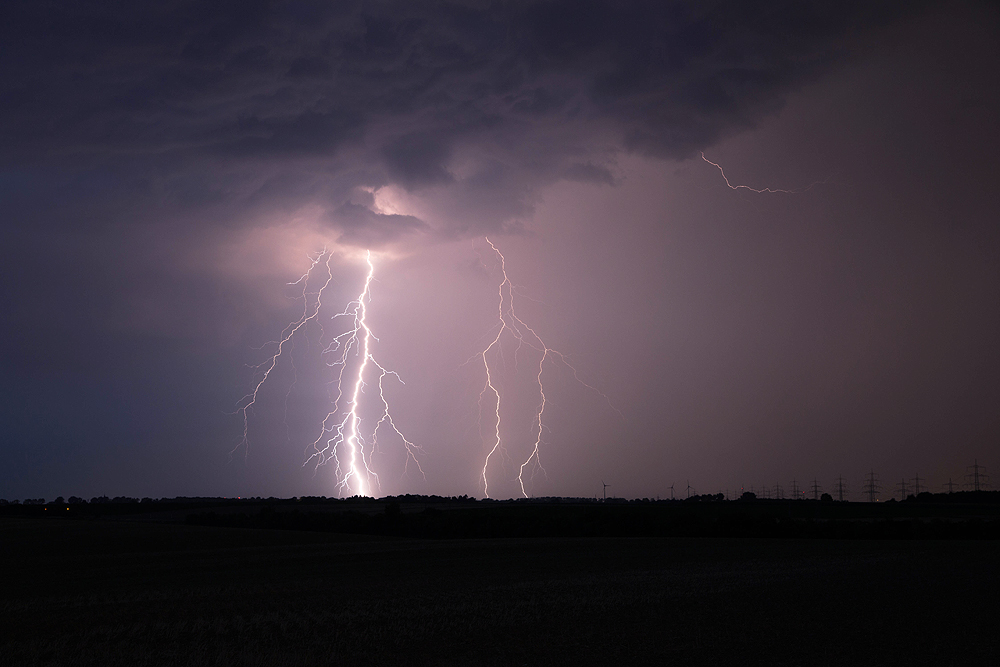 Fotomotiv mit Hochspannung (Foto: Gerd Bierling)