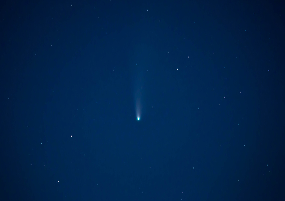 Komet Neowise (Foto: Gerd Bierling)