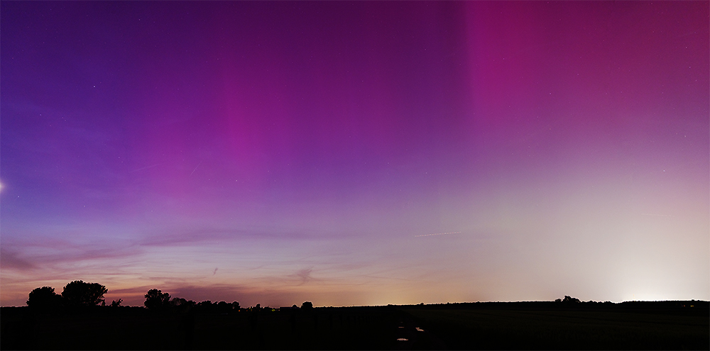 Außergewöhnlich: Polarlichter (Foto: Gerd Bierling)