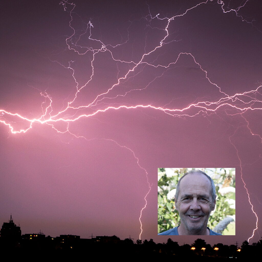 Immer mittendrin, Wetter- und Naturfotograf Gerd Bierling