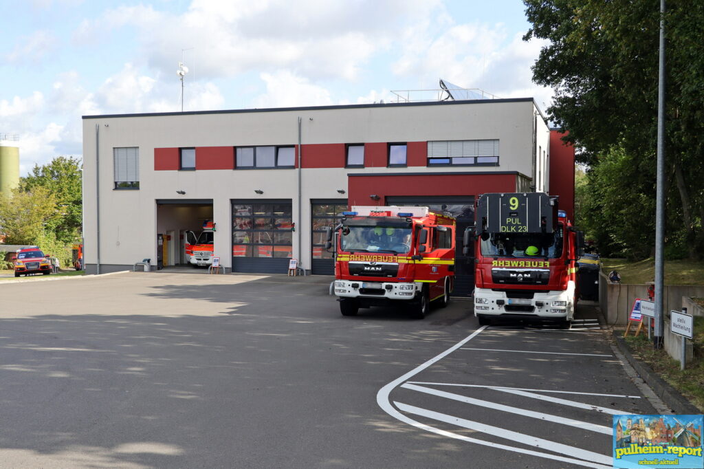 Ein Blick auf das Gelände der Feuerwache in Pulheim.