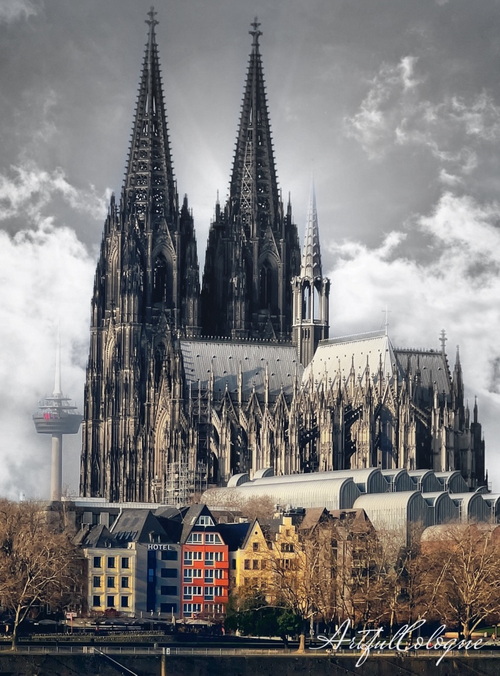 Sein Lieblingsmotiv: Der Kölner Dom