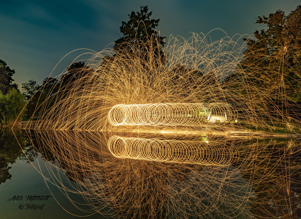 Kreatives Light Painting (Foto: Artur Mittelstedt)