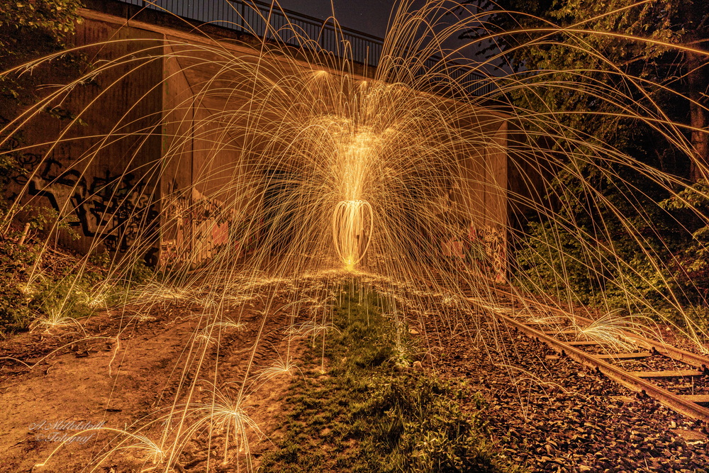 Beeindruckende Lichtmalerei (Foto: Artur Mittelstedt)