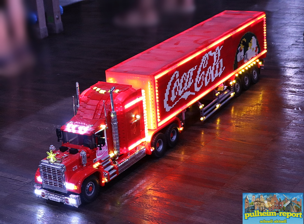 Der Coca Cola Truck.