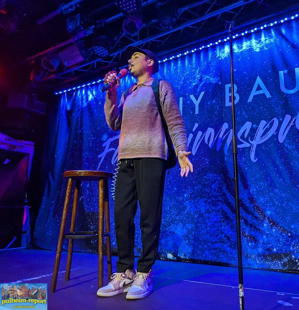 Tony Bauer bei seinem Auftritt im Artheater Köln.