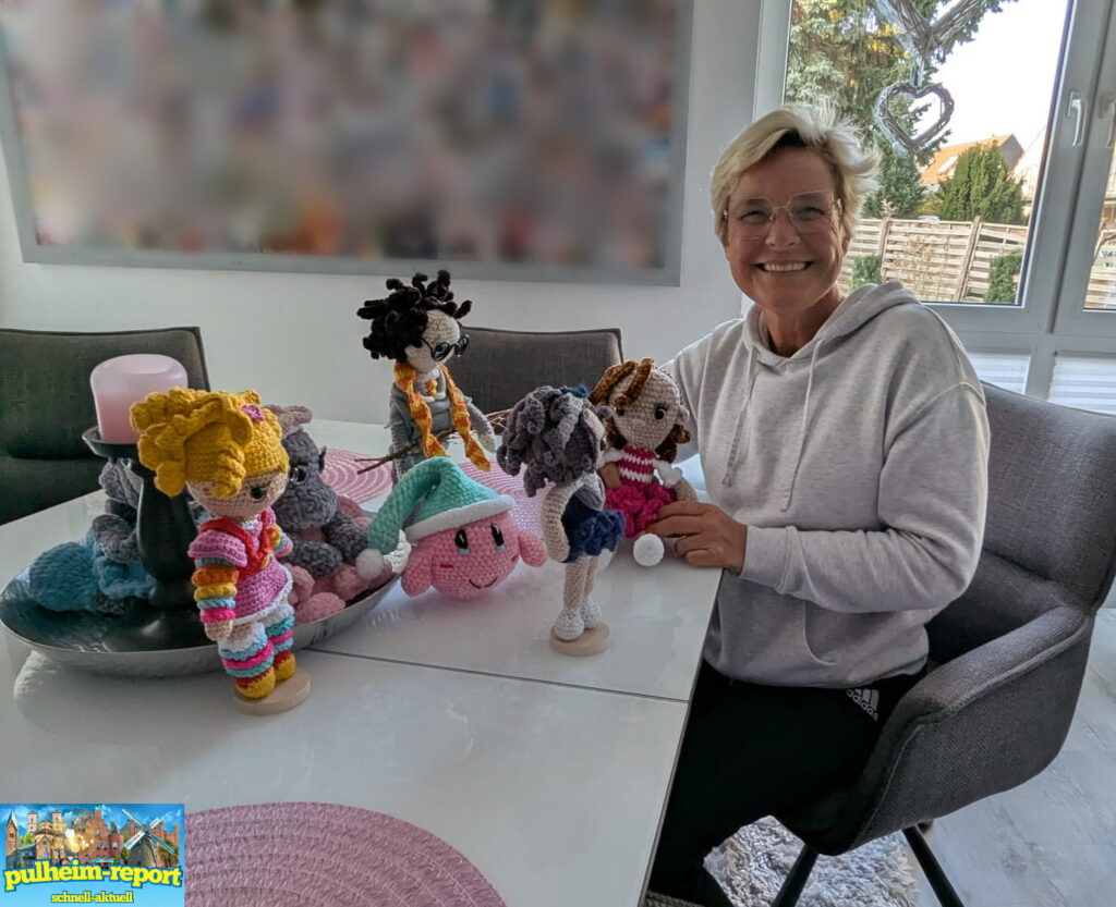 Handgemacht mit Herz: Tanja Mohar aus Pulheim hat ihre Leidenschaft für das Häkeln entdeckt