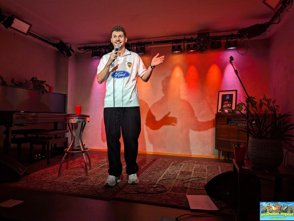 Fabian Lampert bei seinem Auftritt