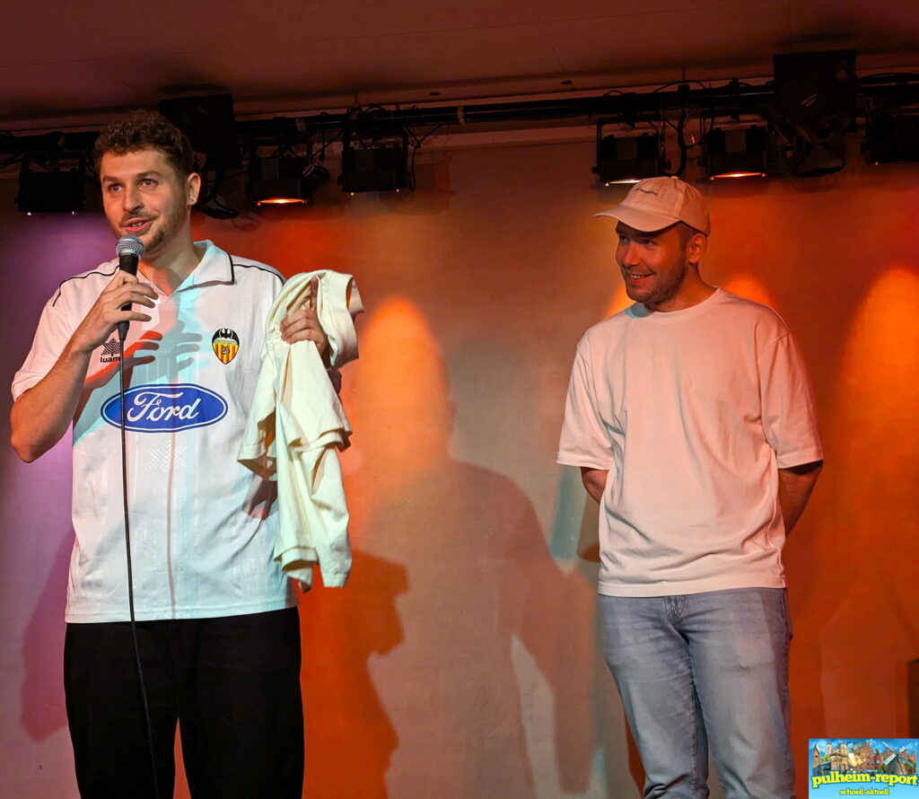 Fabian Lampert und Matthias Otte sorgten für einen gelungenen Abend mit vielen Lachern