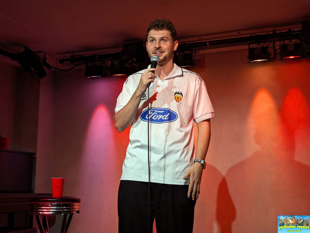 Fabian Lampert bei seinem Auftritt