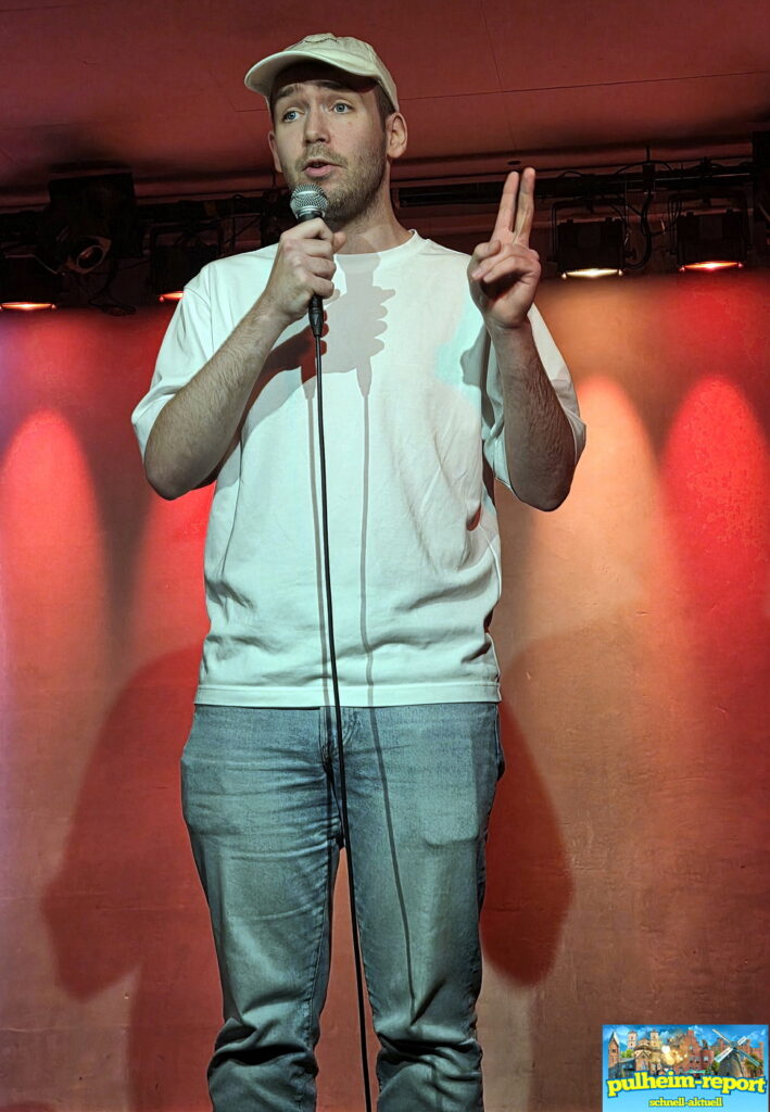 Matthias Otte bei seinem Auftritt