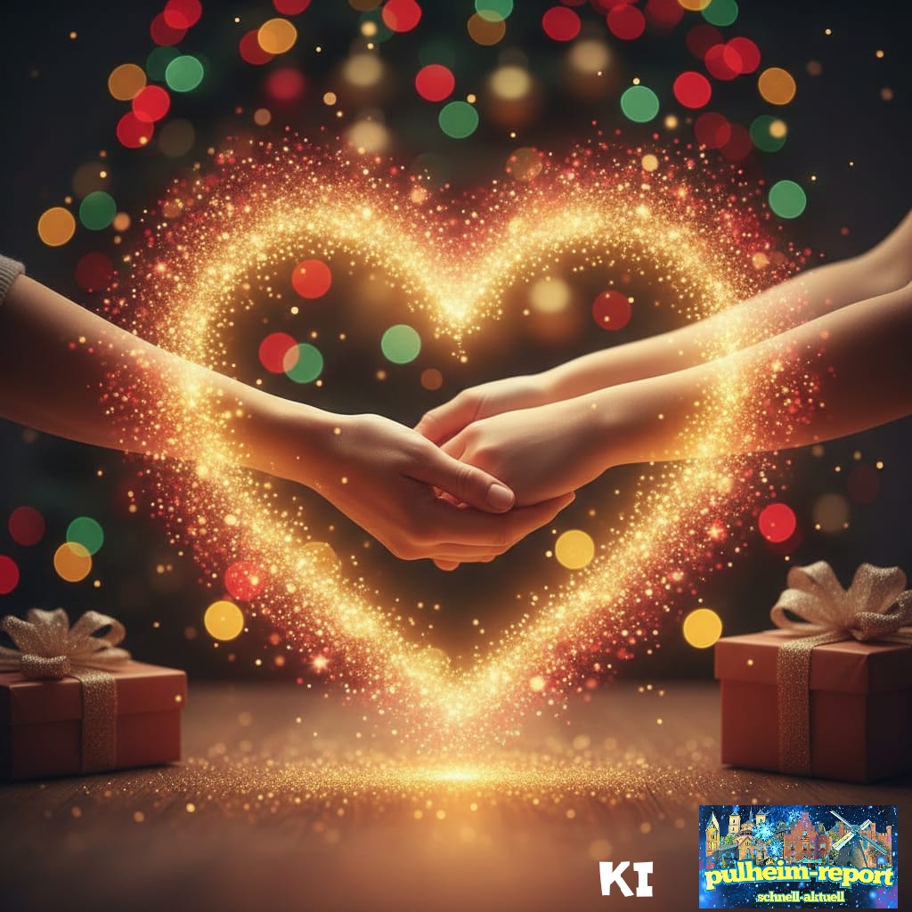 Weihnachten bedeutet gelebte Nächstenliebe (Foto (KI): Pulheim-Report)