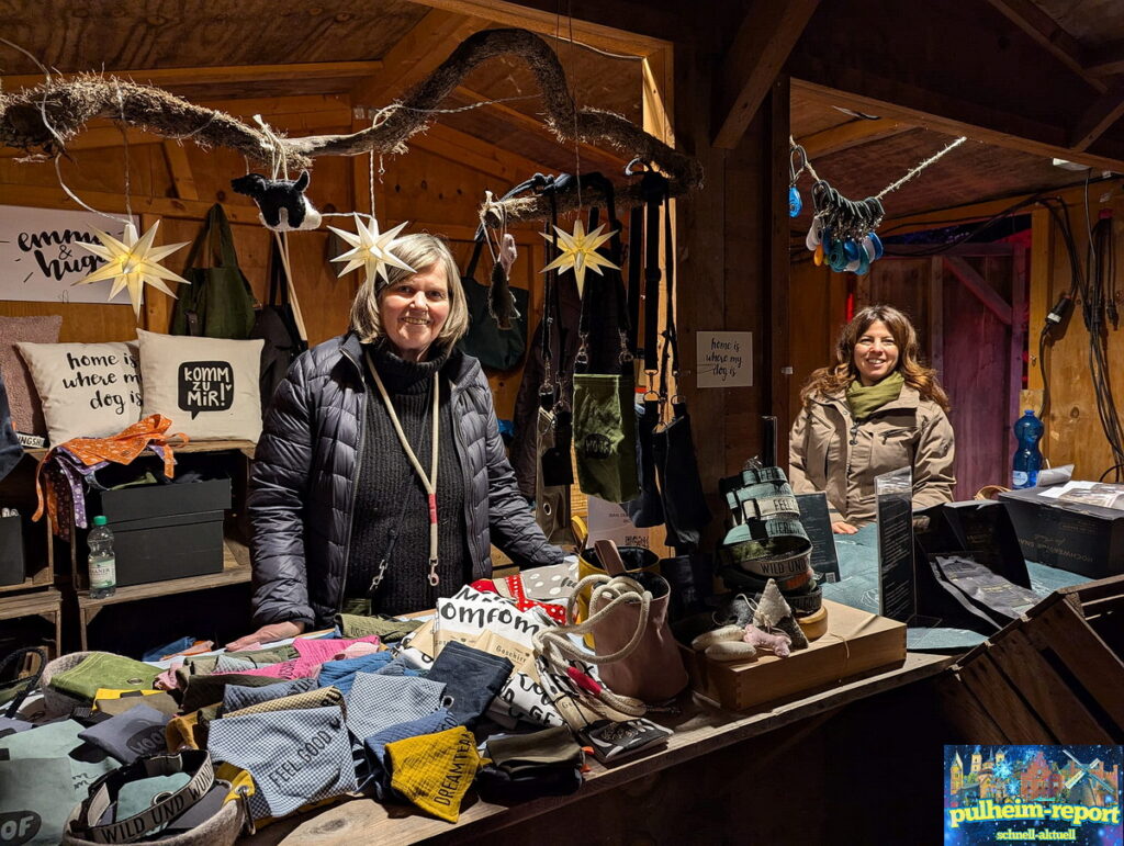 Emma&Hugo sowie Hundetrainerin Stephanie Heckler