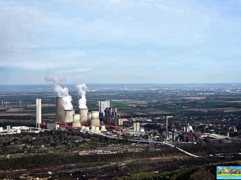 Ausblick auf Kraftwerke