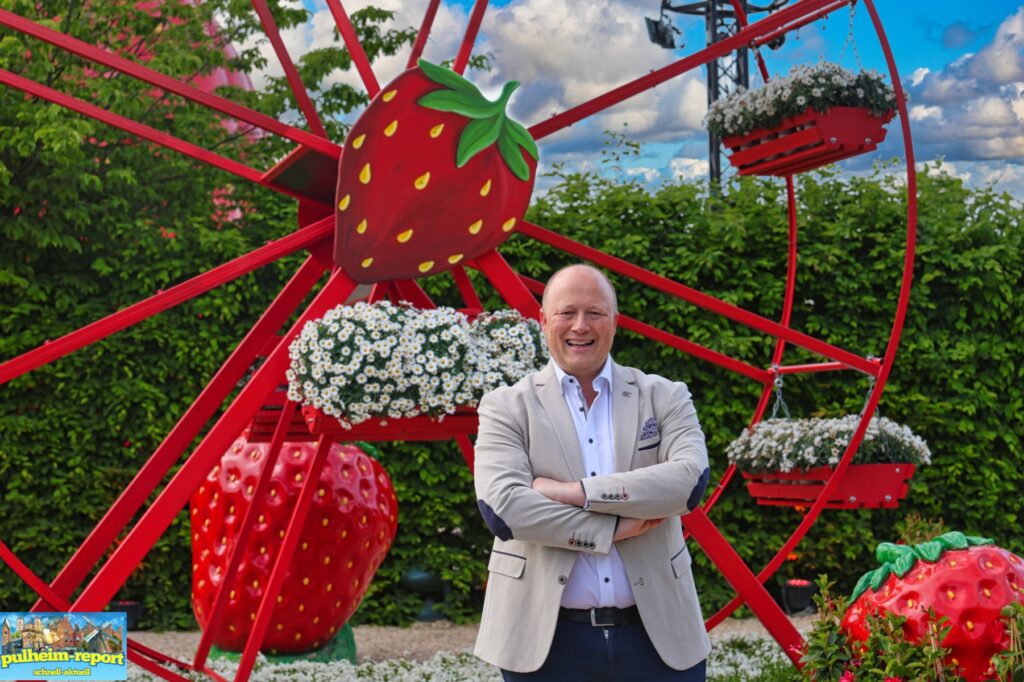 Gastgeber und "Zukunftsbauer" Peter Zens
