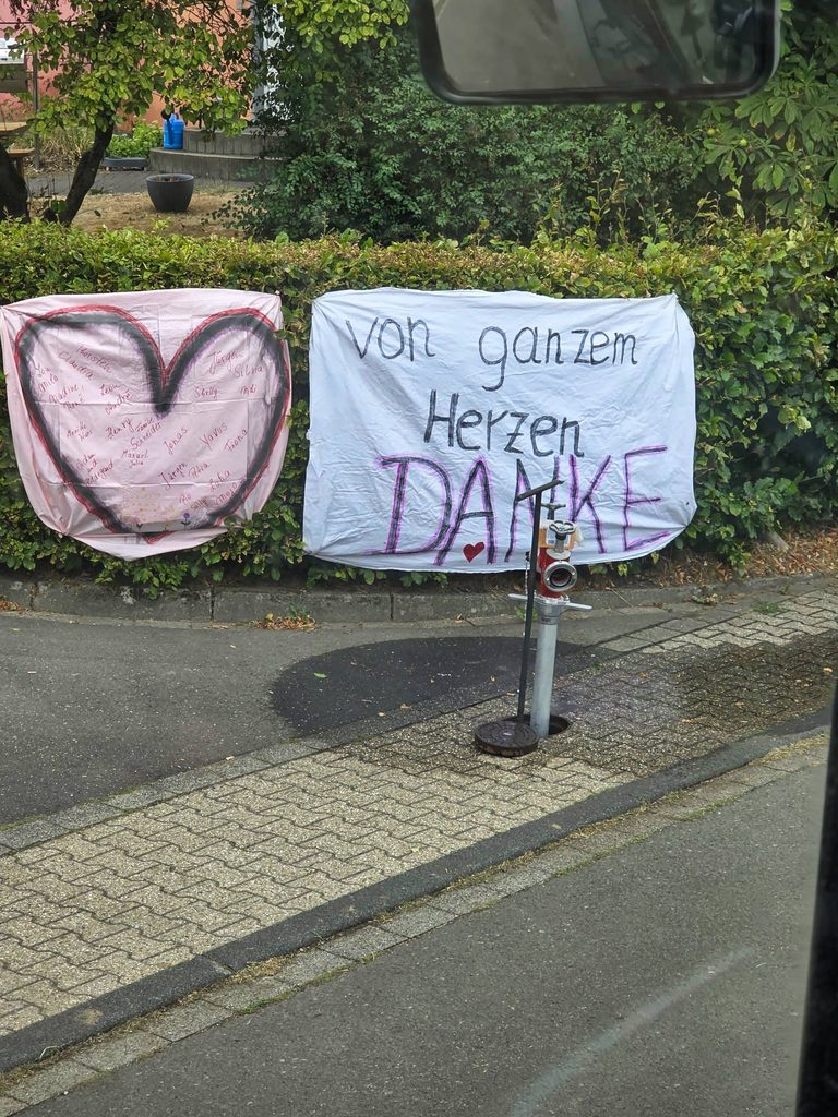Von ganzem Herzen: Danke! 
(Foto: Markus Wipperfürth - Veröffentlichung mit freundlicher Genehmigung)
