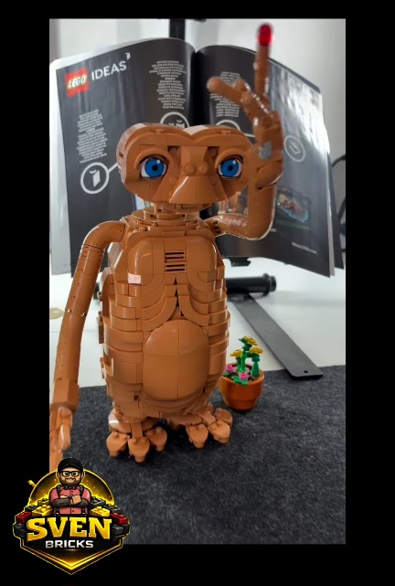 E.T. möchte auch in der LEGO-Welt nach Hause.(Instagram: sven_bricks)
