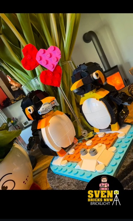 Pinguine aus LEGO (Instagram: sven_bricks)