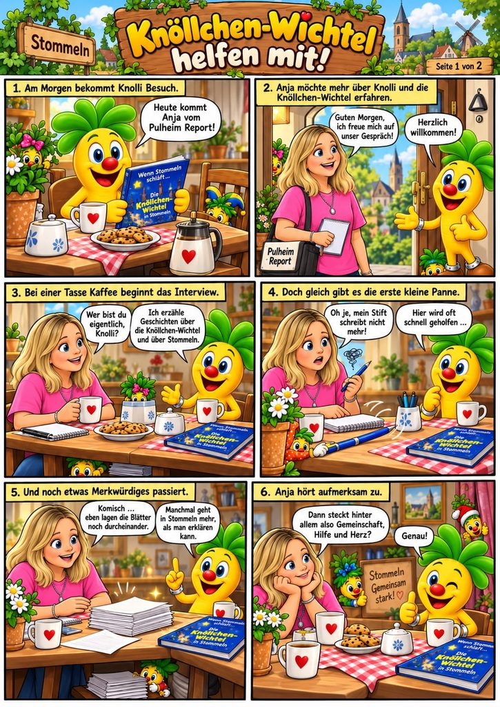 Huch! Da bin ich doch tatsächlich im Comic gelandet! ;-) (Veröffentlichung mit freundlicher Genehmigung)